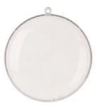 Plastikform glasklar (90 mm), Medaillon