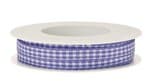 ..Deko-Band "vichy" 8mm/2m Kariert Flieder/wei�