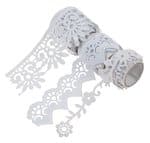 Samtbord�re 'Spitze' selbstklebend, 3 Designs