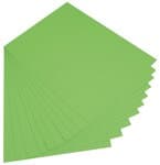 PAPIER CARTON COUL 50X70CM VERT CLAIR /10PCS