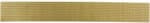 BANDES CIRE DECOR 2X200MM PERLES DOREES /12PCS