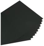 Cartoncino 220g  50x70cm, 10 fogli, nero