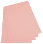 PAPIER CARTON COUL FOLIA 25X35CM ROSE /4PCS