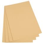 PAPIER CARTON COUL FOLIA 25X35CM CHAMOIS /4PCS