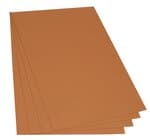 PAPIER CARTON COUL FOLIA 25X35CM FAUVE /4PCS