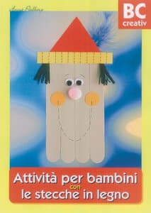 Libro 'Attivit&aacute; per bambini con stecche di legno'