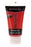 Acrylverf Reeves, 75 ml, briljantrood