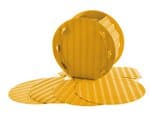 EBAUCHE DE PHOTOPHORE ROND 22CM JAUNE /PCE