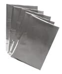 Effektfolie, 5 St�ck silber (DIN A4)