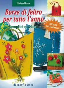Libro 'Borse di feltro per tutto l'anno', hobby &