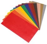 Wachsplatten Grundsortiment, 12-farbig (10x20cm)