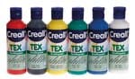 Stoffmalfarbe Creall Tex, 6 x 80 ml