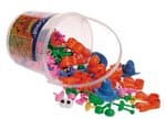 ACESSOIRES DE PERSONNAGES FUNNY /128PCS