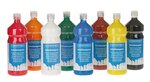 Schulmalfarben Opitec, 8 Flaschen a 1000 ml