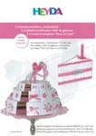 3 x mascherine 'Fetta di torta', pezzo