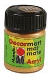 Marabu Decormatt 15 ml Glas, oro metallic