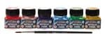 PEINTURE ACRYLIQUE METALLISEE HOBBY 20ML /6PCS