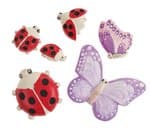Stampi per colate coccinelle/farfalle, 1 pezzo