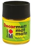 Mattfarbe Marabu, 50 ml mittelgelb