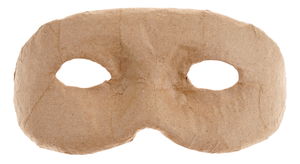 Demi-masque en carton, Dim. ..., la pi�ce