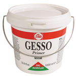 ..Primers, Gesso Universal Plastic Pot, 1000ML