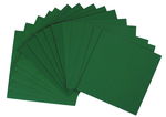 Doppelkarten, 5 St�ck gr�n       (13,5 x 13,5 cm)