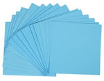 Cartes doubles carr�es , Con..., bleu clair