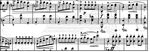 Carta trasparente - note musicali, 5 fogli