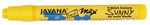 FEUTRES SUR TEXTILE CLAIR JAVANA JAUNE /PCE