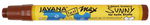 FEUTRES SUR TEXTILE CLAIR JAVANA MARRON /PCE