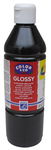 Acrylfarbe gl�nzend Glossy, 500 ml schwarz