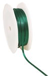 Satinband, 50 m dunkelgr�n         (3 mm)
