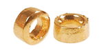 Knijpkralen 2mm 100 st.,goudkleur