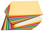 Photokarton/Tonpapier Sparpaket, 200 Bogen