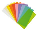 Assortimento di fogli di cera, 10 colori pastello