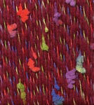 Filzwolle Wash+Filz it Tweedcolor, 50 g ruby