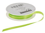 RUBAN EN SATIN 10MM VERT POMME /10M