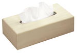 BOITE A MOUCHOIRS EN BOIS 27X7X13CM /PCE