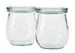 Weck-Tulpen Gl�schen, 2er Set (60 x 80 mm/210 ml)
