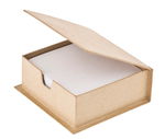 BOITE A FEUILLES EN CARTON 12X12X5CM /PCE