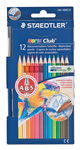 CRAYONS DE COULEUR AQUARELLABLES /12PCS