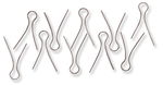 Aufh�nger (�sen) f�r Plastikeier,  50 St�ck