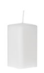 Blockkerze, wei�      (55 x 55 x 100 mm)