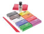 FIMO SOFT confezione base, 9 colori, completo