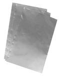 Ciseleerfolie, 3 vel, zilver   (18,5x29,5cm)