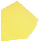 Pannolenci, 1,5 mm, 20x30 cm, 10 pz, giallo limone