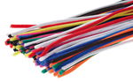 Chenilledraad,ong 8mm,100 st.10 kleuren