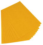 Pannolenci, 1,5 mm, 20x30 cm, 10 pz, giallo banana
