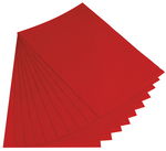 Pannolenci, 1,5 mm, 20x30 cm, 10 pz, rosso