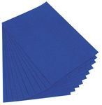 Pannolenci, 1,5 mm, 20x30 cm, 10 pz, blu medio